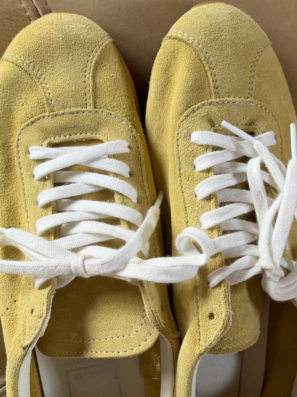 Dolce Vita | Suede Sneakers in Yellow - Picture 4 of 5